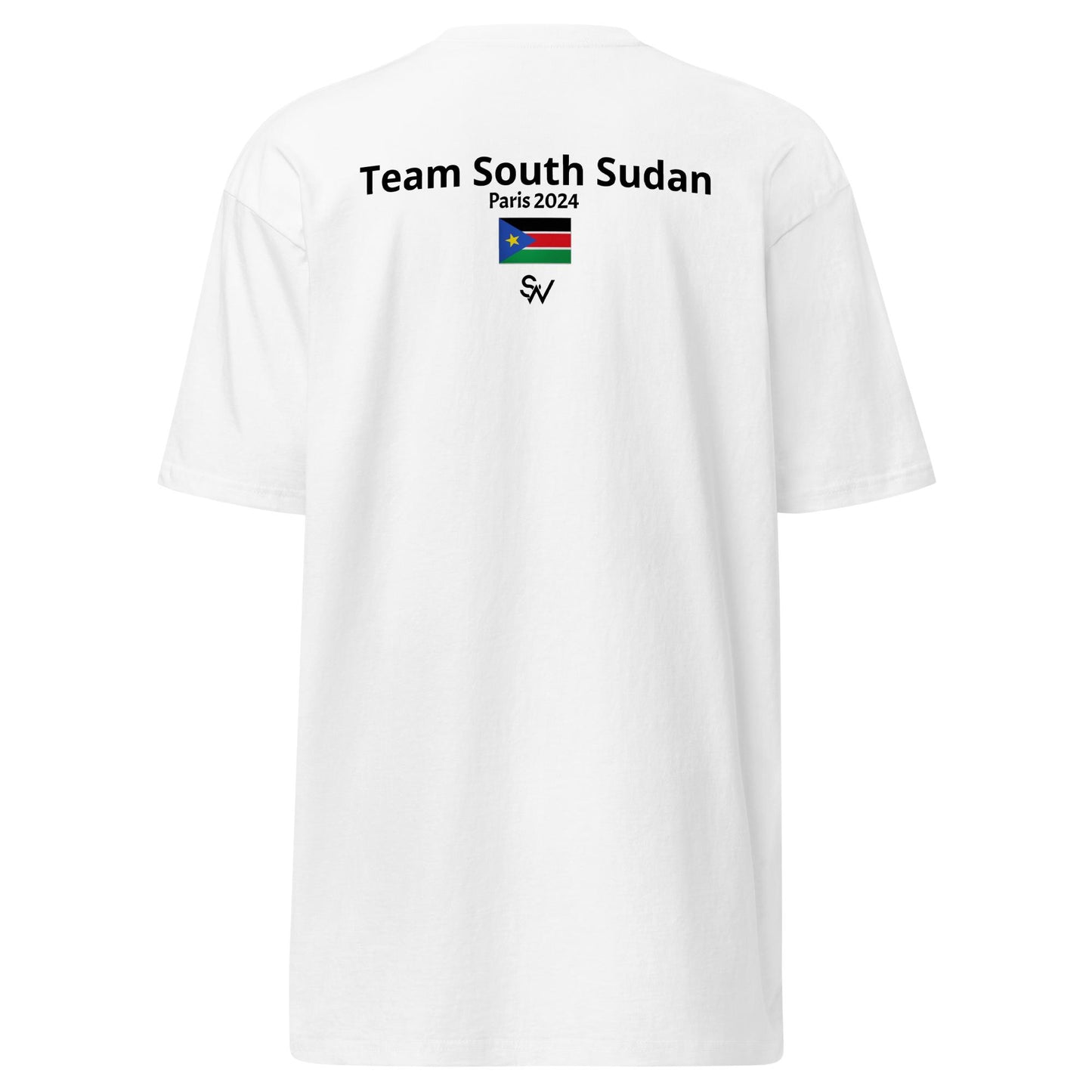 Premium Team SSD Basketball Paris 2024 Unisex Shirt - White