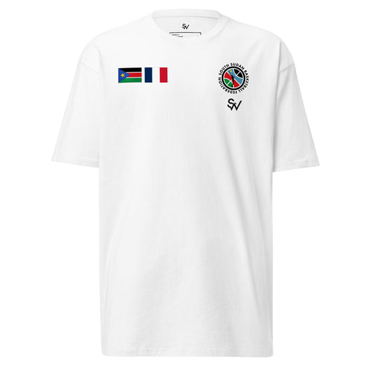 Premium Team SSD Basketball Paris 2024 Unisex Shirt - White